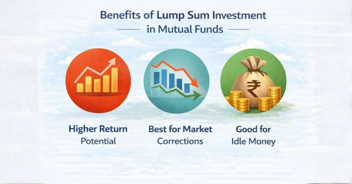 benefits of lump sum mutual fund investment example