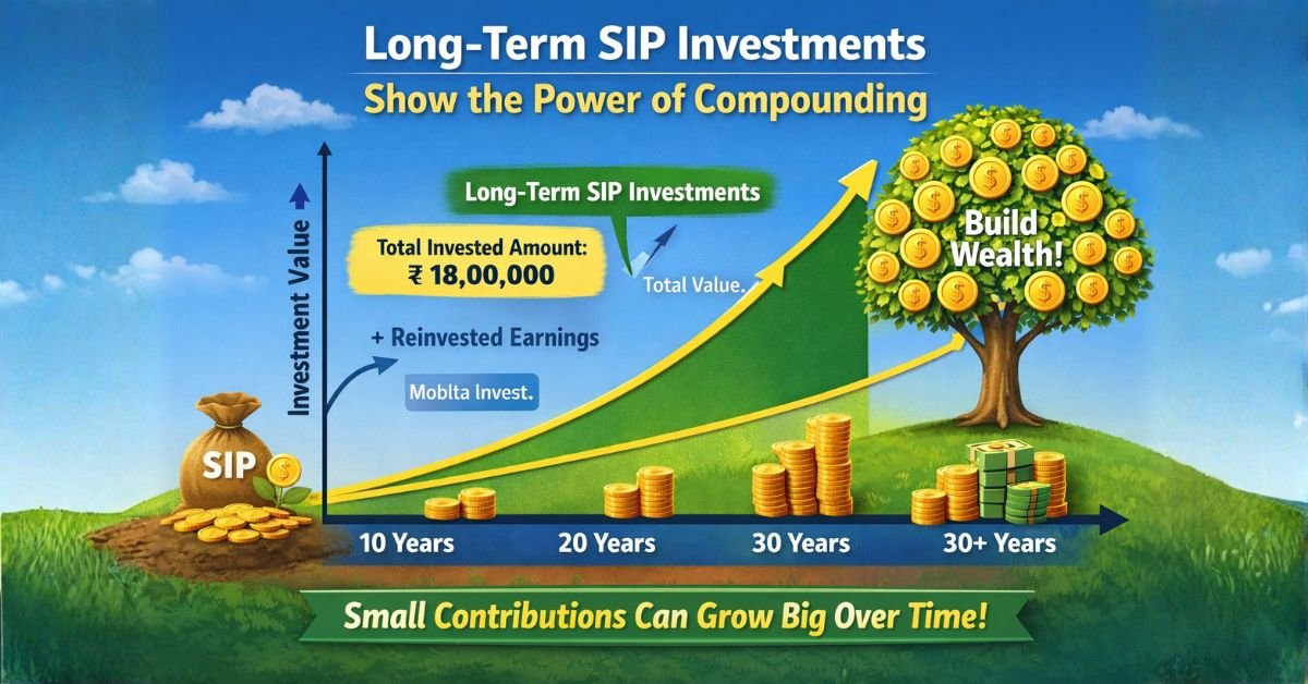SIP compounding growth chart example